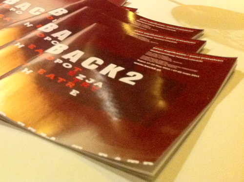 Back2 Sopot Poetry Theatre Conference and Festival 2011